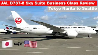 TRIP REPORT | Japan Air Lines 787-8 Sky Suite | Tokyo-Narita to Seattle