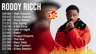 Roddy Ricch Greatest Hits ~ Top 100 Artists To Listen in 2022 & 2023