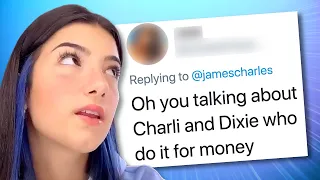 Charli & Dixie D'Amelio Shaded by James Charles? Fans Call Him Hypocrite...