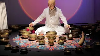 Soulful Tibetan Bowls Melody#singingbowl#meditationmusic#soundbathssleep