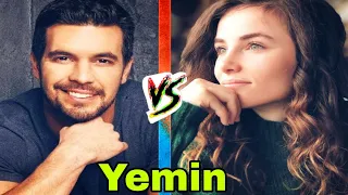 Cansu Tuman & Can Verel (Yemin) Turkish Actor & Actress Images Comparison (2021)