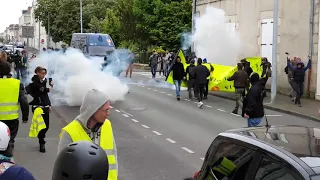 GILETS JAUNES 4 MAI 2019 LA ROCHE SUR YON