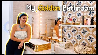 My GOLD bathroom | Mann se banaya |HINDI | Debina Decodes |