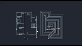 AutoCAD Basic | Easy and Simple method of Slope Roof using AutoCAD | AutoCAD Tutorial | 2021