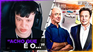 ARUAN REAGE A Quem ostenta mais JEFF BEZOS ou ELON MUSK? (SABE TUDO) - Cortes do Aruan