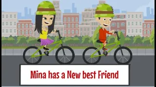 Mina has a New Best Friend -Mina English - English Story - English Comedy Animated - comedy cartoon.