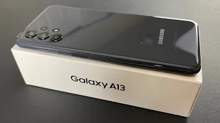 Unboxing SAMSUNG A13 - Black