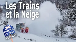 Trains and snow