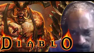 Snoop Dogg Fights the Butcher (Diablo 1)