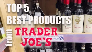 S4E4: TOP 5 BEST PRODUCTS FROM TRADER JOE'S | GRUNGE GOURMET