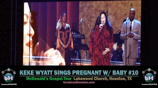 KEKE WYATT Vocally Destroys PATTI LABELLE CLASSIC Pregnant with Baby #10 @ McDonald's Gospel Tour!