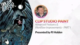 Advanced Features with Comic Artist PJ Holden Part 1 (Webinar)