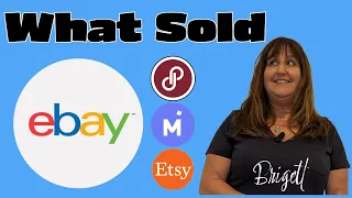 eBay reseller tells you what sold, how much she paid, how much it sold for and how long it took.