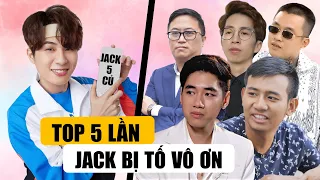 JACK Và 5 lần Bị Tố Vô Ơn: K-ICM, VIRUSS, THÁI VŨ, NHÓM N5G, MR CƯỜNG Ai Cũng Lắc Đầu Ngao Ngán