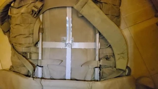 Fitting an ALICE frame to a FILBE pack