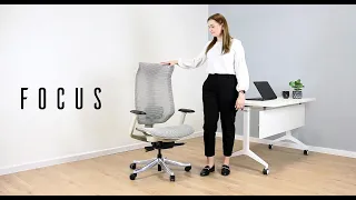 Ergonomiczny fotel Focus - Unique