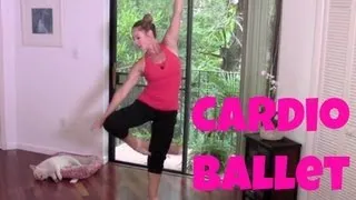 Barre - Free Full Length 30-Minute Cardio Ballet Workout (fat burning barre workout)