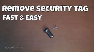 How To Remove A Clothing Security Tag, Fast & Easy