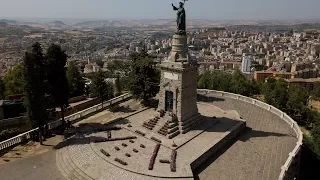 Monumento al Redentore (Infiorata 2017), Caltanissetta