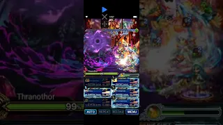 FFBE: Thranothor Lvl 99 t5 Clear no mods with  ex2 kaito ex2 esther