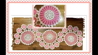 How to crochet 11" doily