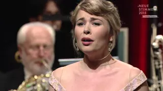 NEUE STIMMEN 2015 - Final: Elsa Dreisig sings "C'est des contrebandiers ...", Carmen, Bizet