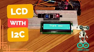 How to using lcd display 16x2 with I2C module | Arduino tutorial.