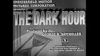 The Dark Hour | 1936 | Crime Mystery Movie | Original Version |