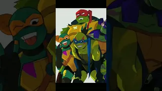 I love them sooo much!😭💙💜💛❤ #rottmnt #edit #leo #donnie #raph #family #turtles #rise #cute #tmnt