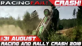 Racing and Rally Crash Compilation Week 31 August incl. WRC Rally Finland 2018