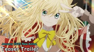 “Momentary Lily” Trailer. New anime starts January 2025.