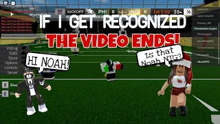Football Fusion But If i Get Recognized The Video Ends...