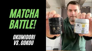 Matcha Battle - Comparing the Gokou Matcha with the Okumidori Matcha