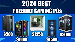 Best Prebuilt Gaming PCs 2024 | Every Budget $500-$2500 | January Round Up