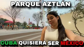 Cubana 🇨🇺IMPACTADA😱 CON el PARQUE AZTLÁN 🎡¿ESTÁ TODO Muy CARO? 🥲