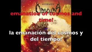 Obscura - Akroasis subtitulado español lyrics