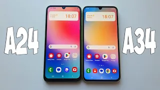 SAMSUNG GALAXY A24 VS GALAXY A34 - ЧТО ВЫБРАТЬ? ПОЛНОЕ СРАВНЕНИЕ!