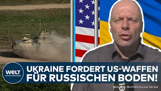 UKRAINE-KRIEG: Russlands Antwort auf ukrainische Waffenanfrage an die USA