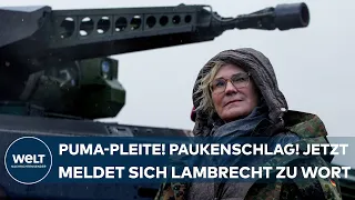 NACH PUMA-DESASTER: Paukenschlag! Jetzt meldet sich Verteidigungsministerin Lambrecht zu Wort