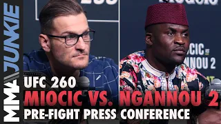 UFC 260: Miocic vs. Ngannou 2 pre-fight press conference