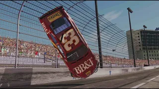 NASCAR The Game 2011 Crashes #7