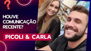 Houve Comunicação recente entre CARLA DIAZ E PICOLI? #carladiaz #arthurpicoli