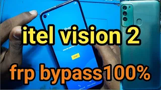 Itel Vision 2 FRP Bypass | Itel L6503 Google Account Bypass (Without Pc) frp remove 100% OK