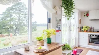 Incredible Beautiful Woman's Dream Tiny House | Lovely Tiny House