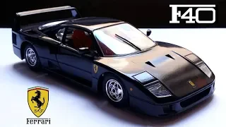 Reviewing the 1/24 Ferrari F40 (1987) by Bburago
