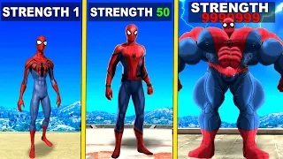 Upgrading SPIDERMAN to the Strongest EVER in GTA 5