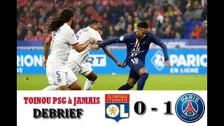 OLYMPIQUE LYONNAIS 0 - 1 PARIS SAINT GERMAIN : NEYMAR SAUVE ENCORE PARIS !!!!!