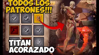 TITAN ACORAZADO FREE FIRE EVENTO WEB - TODOS LOS PATRONES CÓMO CONSEGUIRLO FÁCIL COLABORACIÓN AOT