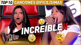 They left EVERYONE SURPRISED with these HARD songs on La Voz Kids