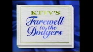 KTTV Farewell To The Dodgers